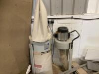 Axminster Single Bag Portable Dust Extractor and Mardon Single Bag Dust Extractor as viewed.Viewing & Collection Strictly by prior appointment on site in Ilford, Essex, IG6 3UF
