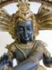 Shiva Black & Gold Polyresin & Fibreglass Model, Size H123 x W107cm. - 2