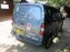 HN62 FFG: Citroen Berlingo Car Derived Van, Grey Signwritten. Diesel, Manual, 1650cc, Mileage 187,952. MOT Expires 7th November 2023. Sold with Logbook & Key. - 3