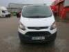 HV17 AXJ: Ford Transit Custom, Panel Van in White. Diesel, Manual, 1995cc, Mileage 37,000. MOT Expires 11/04/24. Comes with V5 & 2 x Keys.  - 2