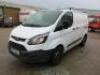 HV17 AXJ: Ford Transit Custom, Panel Van in White. Diesel, Manual, 1995cc, Mileage 37,000. MOT Expires 11/04/24. Comes with V5 & 2 x Keys.  - 3