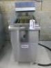 Rotoquip Single Phase (14kw) Twin Basket Seep Fat Fryer, Model ROV-20, S/N 210364162, Year 2021.