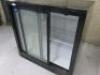 Prodis Undercounter Sliding Glass Door Fridge, Model DBQ220LS. Size H 90 x W90 x D50cm. NOTE: condition as viewed. - 2