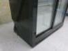 Prodis Undercounter Sliding Glass Door Fridge, Model DBQ220LS. Size H 90 x W90 x D50cm. NOTE: condition as viewed. - 4