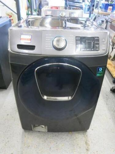 Samsung Eco Bubble VTR 16.0kg Washing Machine, Model WF16J6500EV, 240v. Condition Unknown.