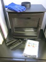 Borseley Evolution Desire 5 Widescreen Wood Burning/Multi Fuel Stove with Manual & Gloves. New/Ex-Display.