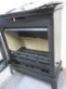 Flavel Rochester 7kw, Multi Fuel Stove, Model FCSSB (Chrome Door) with Manual & Glove. New/Ex-Display. - 6