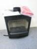 Carlton & Jenrick Fireline FX/FP/FQ5 Wide Eco V3 Freestanding 5kw Wood Burning/Multi Fuel Stove with Manual & Glove. New/Ex-Display.