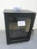 Portway Arundel Deluxe 5kw Multi Fuel Burning Stove, Model PCRMSB with Manual & Glove. New/Ex-Display. - 3