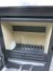 Portway Arundel Deluxe 5kw Multi Fuel Burning Stove, Model PCRMSB with Manual & Glove. New/Ex-Display. - 6