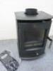 Pevex Newbourne Wood Burning Stove (Model Believed to be 35 FS). Comes with Pevex Gloves. New/Ex-Display.