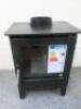 CastTec Horizon 5 Log Store 4.8kw Multi Fuel Stove, Model Horizon 5 Eco EN13240 with Manual & Gloves. New/Ex-Display. - 3