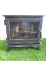 Dimplex Sunningdale Opti-V Multi Effect Wood Burning Stove, Model SNG20 with Manual, Remote & Power Supply.