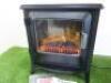 Dimplex Wood Effect Convectional Stove, Model LUC20 with Manual. - 2