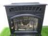 Burley Esteem Flueless Gas Free Standing Stove, Model 4121NG with Manual. - 2