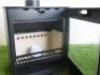 Mini Cast Log Burning Stove (used as samples for Carlton & Jenrick). Size H22cm. - 3