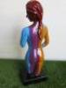 Nude Lady Statue in Multi Colour Paint Splat Design on Marble Plinth. Size H61cm. RRP &pound;90. m - 3