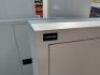 5 x DAMS White Metal Filing Cabinets with Keys to Include: ..... - 3