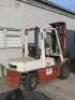 Nissan 30, 2700kg Diesel Forklift, Model EGH02A300, Chassis No 001358, Single Mast, Side Shift, Truck Weight 4930kg, 7038hrs. Sold with Key. - 4