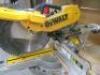 DeWalt DWS780 Mitre Chop Saw, 240v. - 2