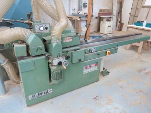 Guilliet KXY 4 Side Planer, Type 553, S/N 218395D1268, YOM 1981, 3 Phase.