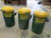 3 x Record Power RDX600i Dust Extractor Bins.