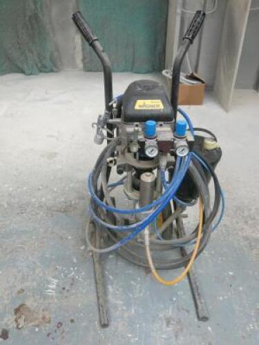 Wagner Puma Paint Spray Unit on Trolley with Wagner GM4700AC Spray Gun.