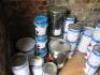 Room Containing Approx. 150 Cans/Drums of 5Lt, 20Lt, 25Lt & 200Lt Primers, Paints, Lacquers, Acetone & Thinners, Branded Symphony Coatings, Sherwin & Williams, Morrells & Others to Include: Approx. 50 x New Cans/Drums & Approx & 100 x Part Used Cans & Dru - 4