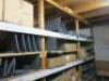 3 x Racks in Downstairs Stockroom with Large Quantity of Assorted Kitchen/Bedroom Furniture Fixtures to Include: Mostly Blum & Haffle, Draw Sides, Runners, Hinges, Handles & Other Fittings (As Viewed). - 9