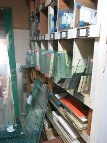 Quantity of Assorted Size Glass & Mirror Panels (As Viewed).