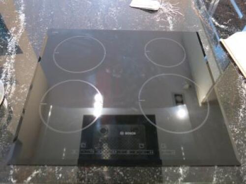 Bosch 4 Zone Schott Ceran Glass Induction Hob, Size W60 x D52cm. Ex Display.