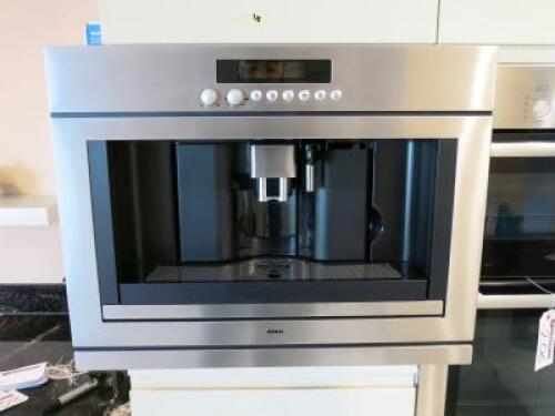 ATAG Integrated Fully Automatic Coffee Machine, Model CM4111ACUU/A01, S/N 080625 70048, Size H46 x W60 x D60cm. Ex Display.