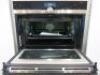 Siemens Integrated Compact Oven with Microwave, Model CM656GBS1B/05, S/N 950900094, Size H45 x W60 x D55cm. Comes with Instruction Manual. Ex Display.