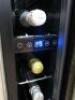 7 Bottle Slim Wine Chiller with Digital Display, Model CZ51506, Size H86 x W15 x D55cm. Comes with User Instructions. - 3
