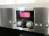 Bosch Integrated Fully Automatic Coffee Machine & Warming Drawer. Model TKN68E750B/03, S/N 8609 222443. Size H60 x W60. - 2