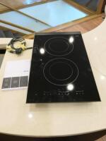 ATAG 2 Zone Induction Hob, Model H13171M,S/N OJ12600E. Size W33 x D52cm. Comes with Instruction Manual.