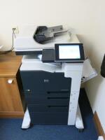 HP Colour LaserJet Managed Multifunction Printer, M775N. Total Meter Count 202,201.