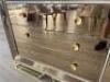 Bronze Mirrored & White Sideboard. NOTE: Missing Handle. Size 176 x 130 x 55cm. - 6