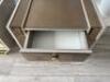 2 x Bronze Mirrored Bedroom Bedside Cabinets. Size 50 x 50 x 65cm. - 4