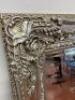 Ornate Silvered Mirror, RRP £400. Size 152 x 100cm. - 6