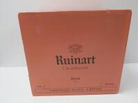 6 x Bottles of Ruinart Rose Brut Champagne, 750ml.