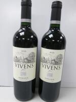 2 x Bottles of Vivens par Chateau Dufort-Vivens Margaux, 2016, 750ml.