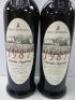 2 x Marco De Bartoli Marasala 1987 Reserve Superiore, 500ml. - 2