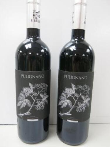 2 x Villa Bibbiani Pulignano Sagiovese, 2018, 750ml.