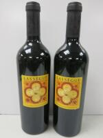 2 x Bottles of Lassegue Saint Emilion Grand Cru, 2017, 750ml.