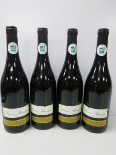 4 x Bottles of Saint-Benezet Les Hauts de Coste Rives Costieres-de-Nimes Rouge, 2020, 750ml.