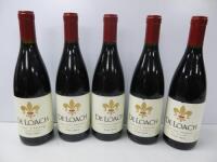 5 x Bottles of De Loach Heritage Reserve Pinot Noir, 2020, 750ml.