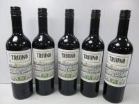 5 x Triuno Organic Malbec, 2021, 750ml,