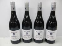 4 x Bottles of RAATS Dolomite Cabernet Franc, 2020, 750ml.