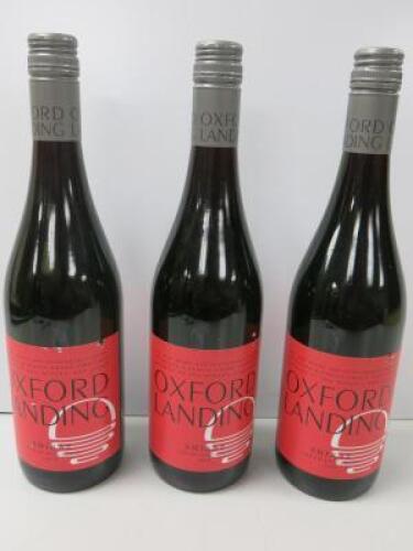 3 x Bottles of Oxford Landing Shiraz, 2019, 750ml.